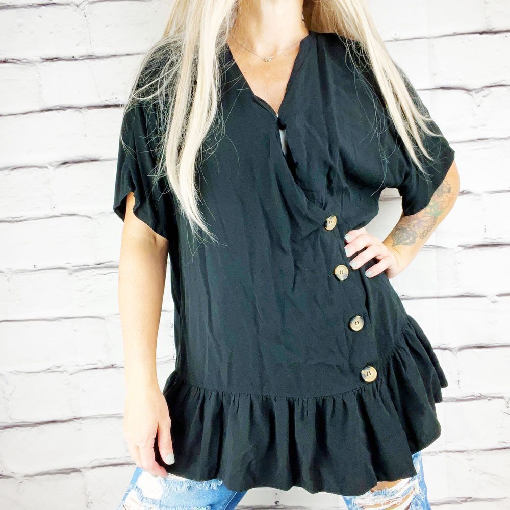ASOS side button blouse - Picture 2 of 6
